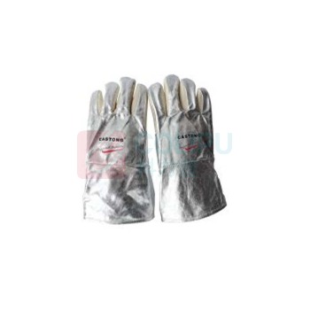 卡司顿 耐高温手套300℃隔热工业防烫耐磨铝箔 NFRR15-34