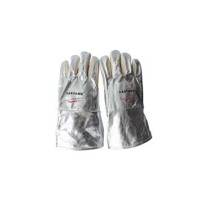 卡司顿 耐高温手套300℃隔热工业防烫耐磨铝箔 NFRR15-34