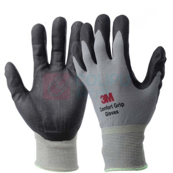 3M 机械手套 舒适型 XL 丁腈涂掌防护透气手套XL码
