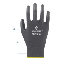 新越昌晖 PU尼龙涂掌手套 XY-S2231 12副/均码 (黑色)