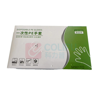 麦思格测 MASIGECE 一次性PE手套整箱 M901TQ 多用途聚乙烯RE材质 均码 20000只装/箱 (透明)