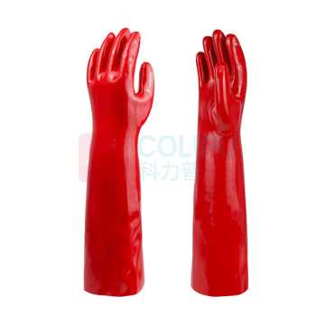 荣之拓 耐酸碱橡胶手套 P600C PVC 60CM