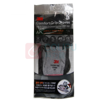 3M 防滑耐磨针织浸胶劳动一般防护手套 WX300921 10(XL)