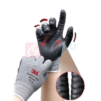 3M 防滑耐磨防护手套 XL 加强防滑型 长235mm