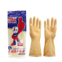 粤龙 YUE LONG 牛筋乳胶手套 A3 L大号