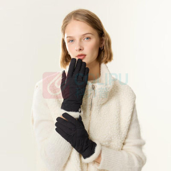 ELLE 手套 35WE33019 25*10cm (黑色) 100%锦纶