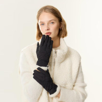 ELLE 手套 35WE33019 25*10cm (黑色) 100%锦纶