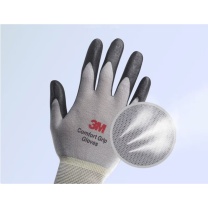 3M 舒适型防滑耐磨手套 WX300921193 L码 (灰色)