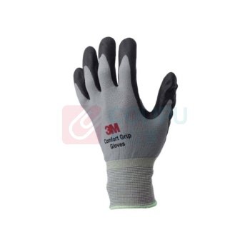 3M 劳保手套 半浸 M码 (灰色)