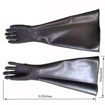 东部工品 带颗粒手套 宽300长680mm (黑色)