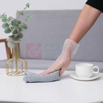 融银之汇 家用一次性pvc手套 10盒/箱 (透明)