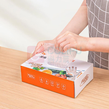 特美居 tmj 一次性PE手套 TMJ-303 500只装*36盒【整箱】 (透明)