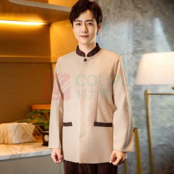 谦创诚 保洁工作服 尺码请备注 C20-850 (米色)