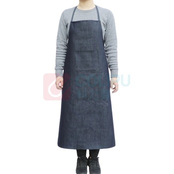 晗畅 牛仔围裙 HC-001 100*60 (蓝色)