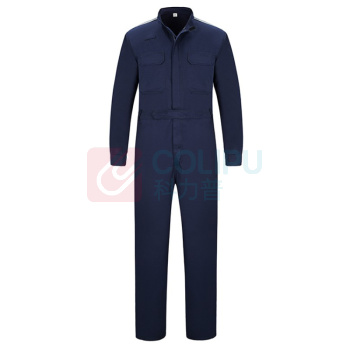 耐典 工作服 ND-053 四季通用 连体 面料:棉 厚度:适中 码数:180 (藏蓝色)