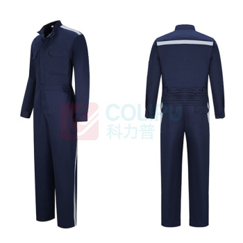 耐典 工作服 ND-053 四季通用 连体 面料:棉 厚度:适中 码数:180 (藏蓝色)