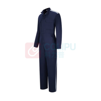 耐典 工作服 ND-053 四季通用 连体 面料:棉 厚度:适中 码数:180 (藏蓝色)