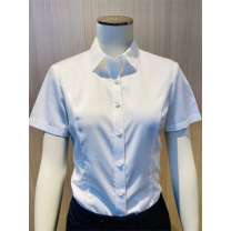 乔治白 衬衫女短袖 WSDY-10204-25089 定制