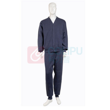卓迪旭 工作服 工作套装 分体式-套装 Z250109 秋装 L 深蓝色 棉 1套/套