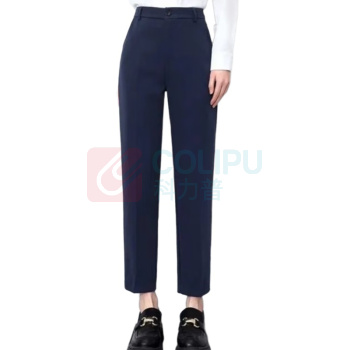 海澜之家 HLA 西裤/女款一等品 SUPER120 175/160 (蓝色) 100%羊毛克重≥180g/㎡