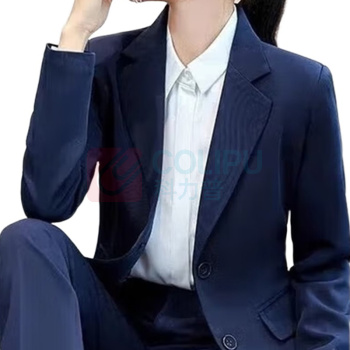 海澜之家 HLA 西服套装女款一等品 SUPER120 175/160 (蓝色) 100%羊毛克重≥180g/㎡