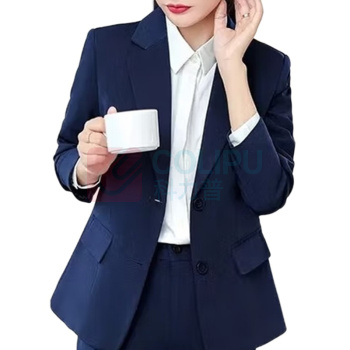 海澜之家 HLA 西服套装女款一等品 SUPER120 175/160 (蓝色) 100%羊毛克重≥180g/㎡