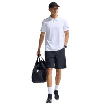 安踏 型动POLO 商务翻领速干短袖 男夏季 952527149 L码男175 (纯净白)