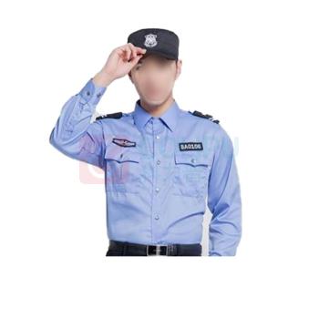 晶事达 安保长袖无标志衬衣保安制服 JSD-02