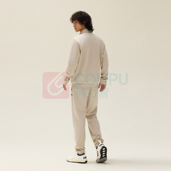 安踏 运动套装 男士 常规款 952357201 L(男175) (松卡其)
