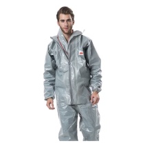 3M 带帽连体防化服 4570 M (灰色) 橡胶