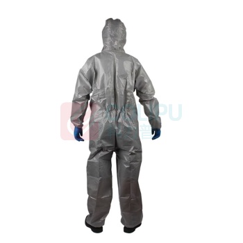 3M 带帽连体防化服 4570 M (灰色) 橡胶