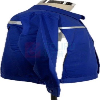 丹禾 工装上衣 DH07 175/XL (蓝色) 反光防静电秋季工装上衣
