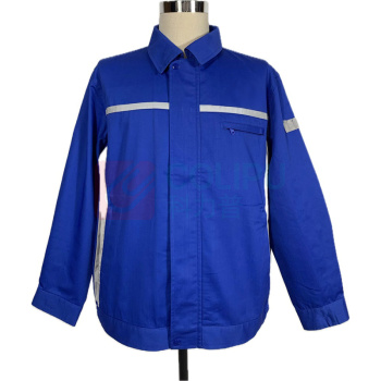 丹禾 工服上衣 DH06 175/XL (蓝色) 反光防静电夏季工装上衣