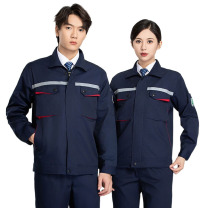 AETEL 防静电工作服套装 175 春秋双层 (藏蓝)