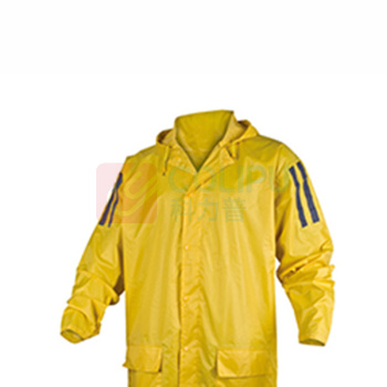 代尔塔 DEITAPLUS 连体式雨衣 MA400 L (黄色)