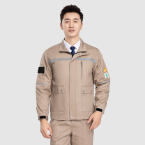 耐典 防酸碱防静电服阻燃服 LW-8055S 190 (卡其色)