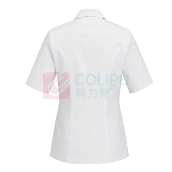 乔治白 女士劳保上衣 2416022 S、M、L、XL、XXL、XXXL、XXXXL (深蓝色)
