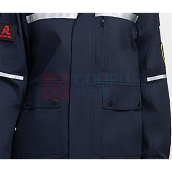 耐典 夏长防酸碱防静电分体服 ND-6665S (藏蓝色)