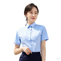 AETEL 竹纤维短袖衬衣 807款 (浅蓝) 女款