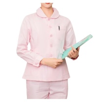 耐典 娃娃脸护士服长袖套装 YN-HSF (粉色)