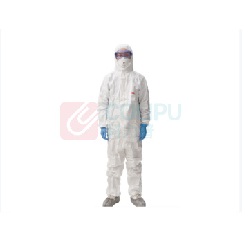 3M 带帽连体防护服 4545 1件装 (白色) XL码