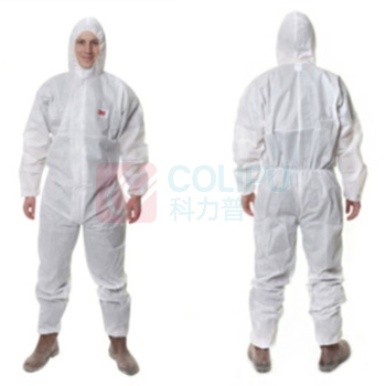 3M 带帽连体防护服 4515 XXL码 (白色)