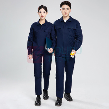耀王 高端纯棉夏季长袖劳保工作服套装男薄款舒适防烫耐磨透气全棉劳保服 YW-GCF19DGYJ6613 L/170 (灰色)