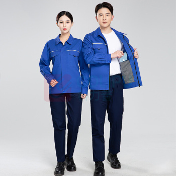 耀王 纯棉劳保工作服夏季薄款长袖套装男带反光条耐磨防烫劳保服电工焊工车间全棉工作服 QCCGYJ991210 XL/175 (深灰)