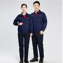 耀王 空调服带风扇衣服夏季男女反光工作服定制车间工厂工地风扇服 YW-GYJ-999 XL/175 (蓝色)