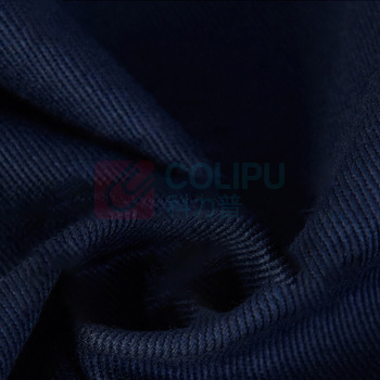 耀王 纯棉防阻燃工作服春秋长袖电焊劳保服耐高温防烫化工特种防护服 YW-GCF19DTZ001 XL/175 (艳蓝)