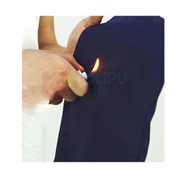 耀王 全棉防静电阻燃服连体工作服纯棉贡缎高亮反光条船厂海港口炼钢焊工防烫连体劳保服 QCCTZ161450 4XL/190 (深蓝)
