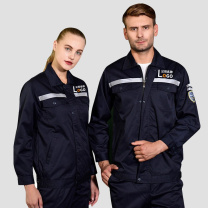 耀王 防静电工作服男女长袖套装防油防污特种工程服电焊汽修劳保服工装 YW-GCF19Dtz167 4XL/190 (艳蓝)