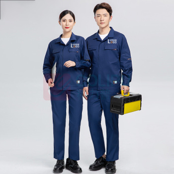 耀王 竹纤维防静电夏季劳保工作服套装男薄款长袖工厂工地加油站耐磨防烫工装 QCCSYX27378 S/160