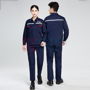 耀王 防静电夏季工作服套装男女薄款长袖短袖电工劳保服工厂汽修工程服工装 YW-GCF19DLW6010 3XL/185 (灰色)